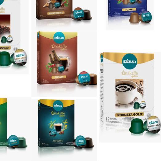 

Limited ⭐✔️ EXCELSO UNAKAFFE Kopi Kapsul All Varian 12pods