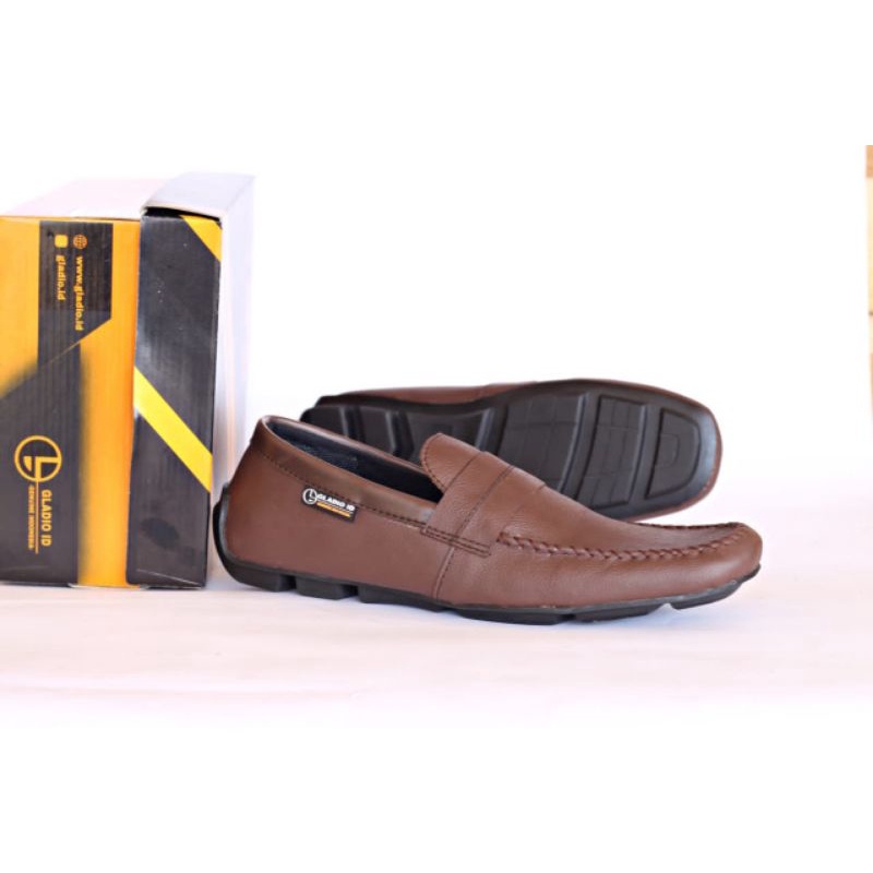 SepatuPria Slip On Sepatu Pria Santai Sepatu Kantor  Santai Sepatu Santai Kulit Asli Brandlokal