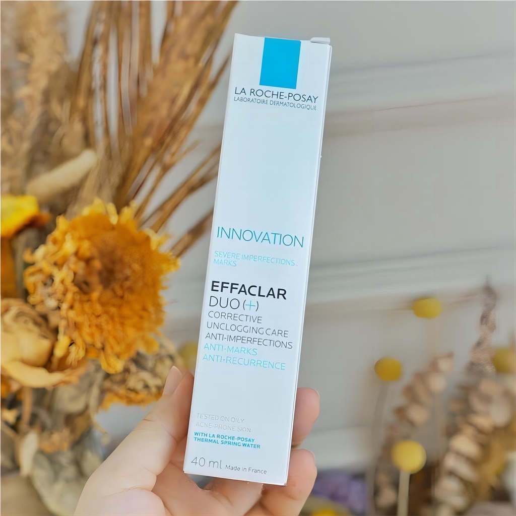 La Roche Posay Effaclar Duo+ Moisturizer 40ml Acne/ Oily Skin【Original Import】