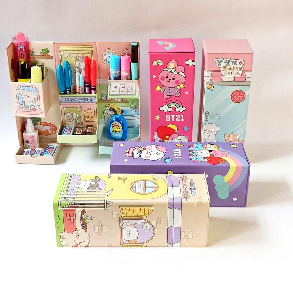 

Idc1C6o BOS Kotak Pensil Karton Rak Berdiri Tingkat/Pencil Case/Pencil Box