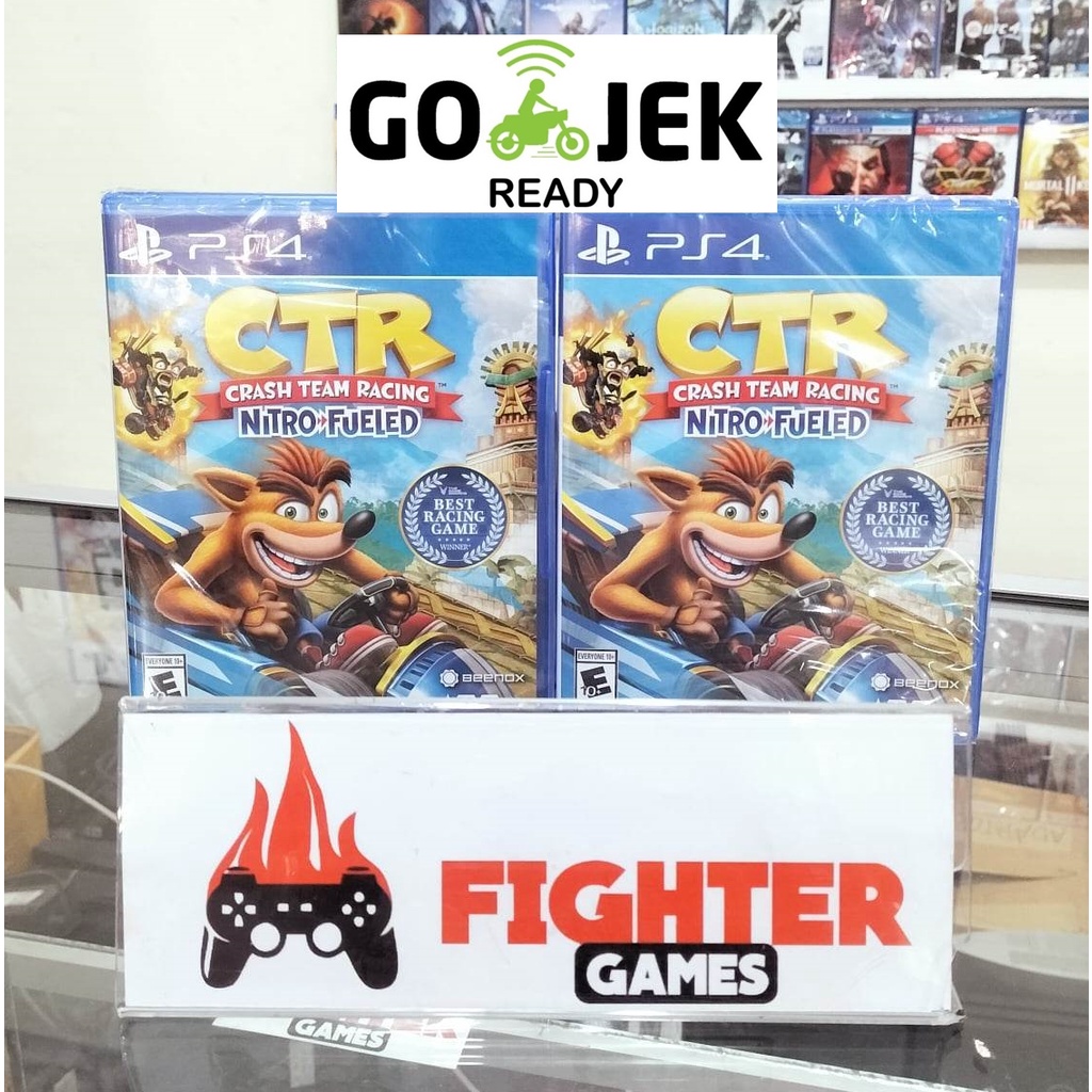 (JOGJA) CTR Crash Team Racing Nitro Fueled kaset BD PS4 PS 4 PlayStation 4