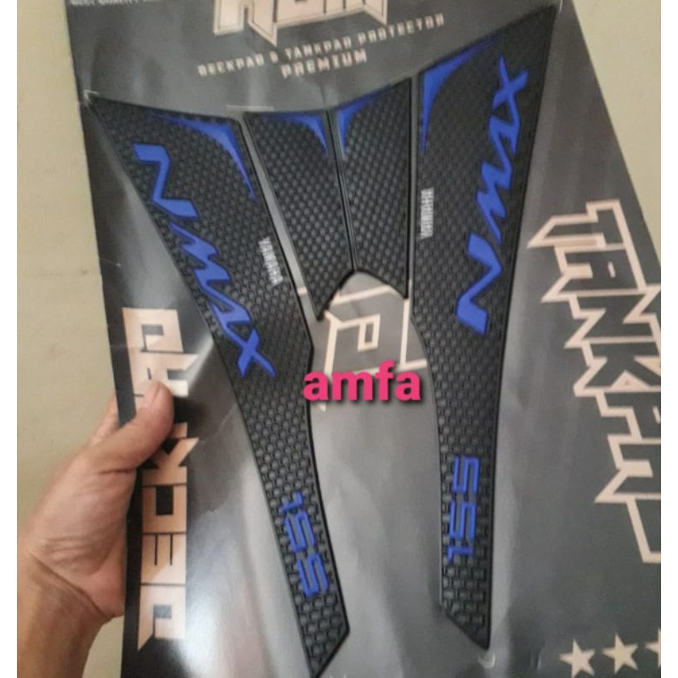 Tank pad Deck pad Nmax Lama thn 2016 2017 2018 2019 Sticker Karet Timbul Aksesoris Nmax