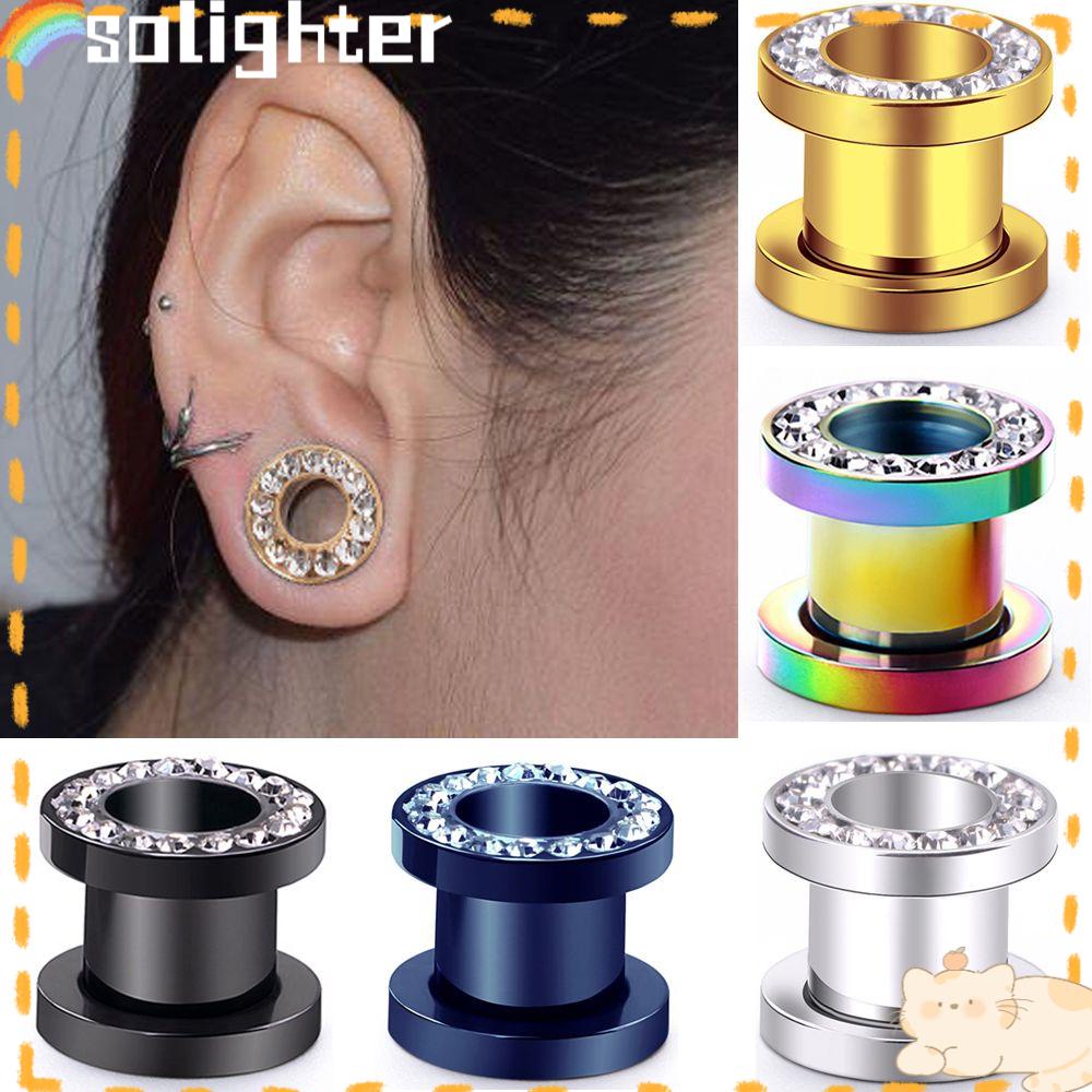 Solighter Ear Plug New Piercing Tandu Anting Goth