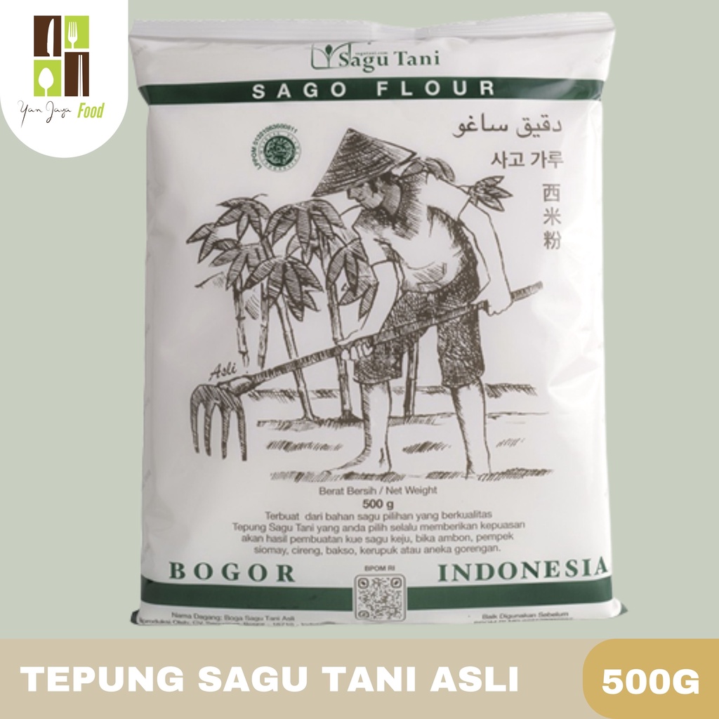 Tepung Sagu Tani ASLI/Sagu Flour 1Kg/500g