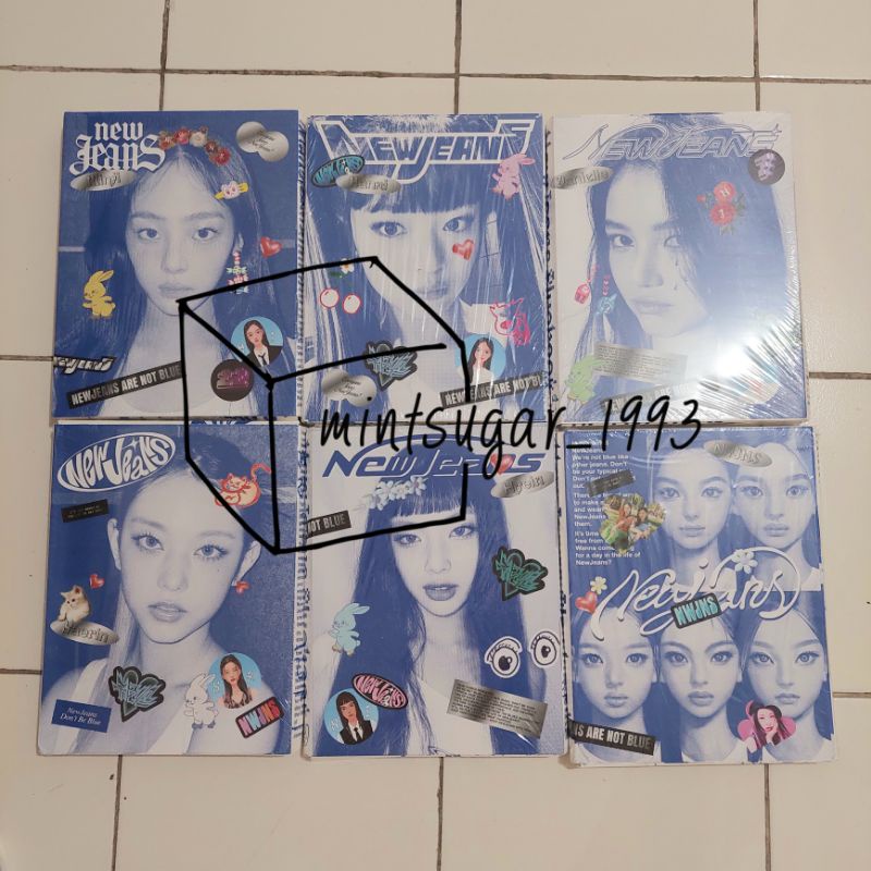 [ READY STOCK SEALED ] NewJeans - [ NewJeans 1st EP ' New Jeans ' ] ( Bluebook ver. )