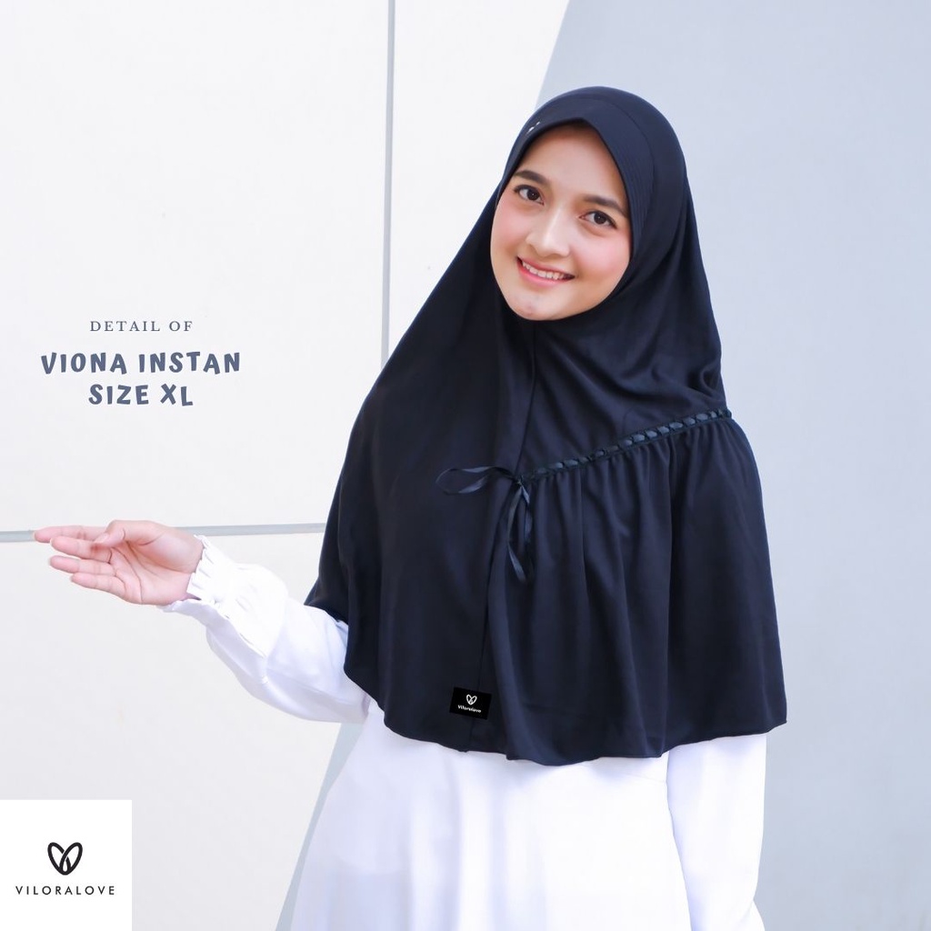 VILORALOVE MODEL BARU VIONA JILBAB KERUDUNG SEKOLAH  SD SMP SMA PREMIUM