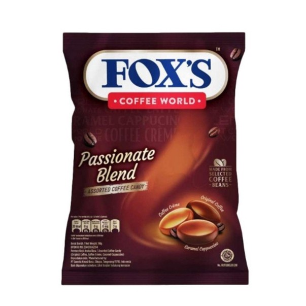 

Fox's coffee word permen passionate blend 90 gr