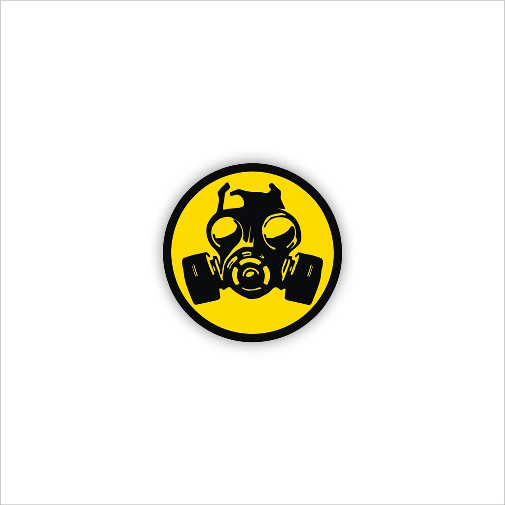 

STIKER BRAND STIKER MEME SATUAN BULAT MASK COVID BAHAN GRAFTAC ANTI AIR KEREN STIKER MURAH