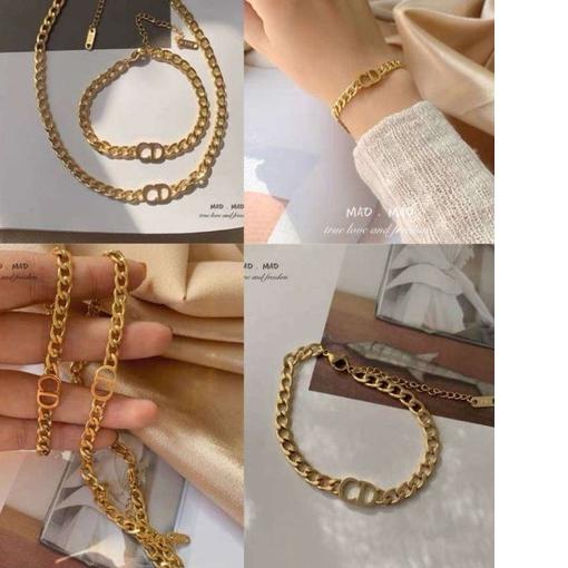 COD |BMH|Kalung Fashion Korea CD Titanium LCN056
