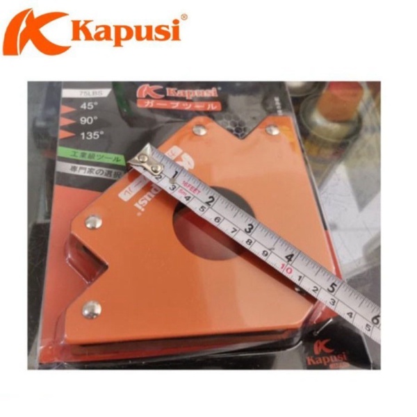 Unik Kapusi Siku Magnet 5 Inch 75Lbs Besar Aksesoris Las 5 inch K-2023 Murah