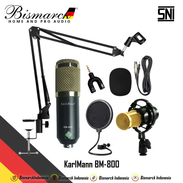 Condenser Mic KarlMann By Bismarck BM-800