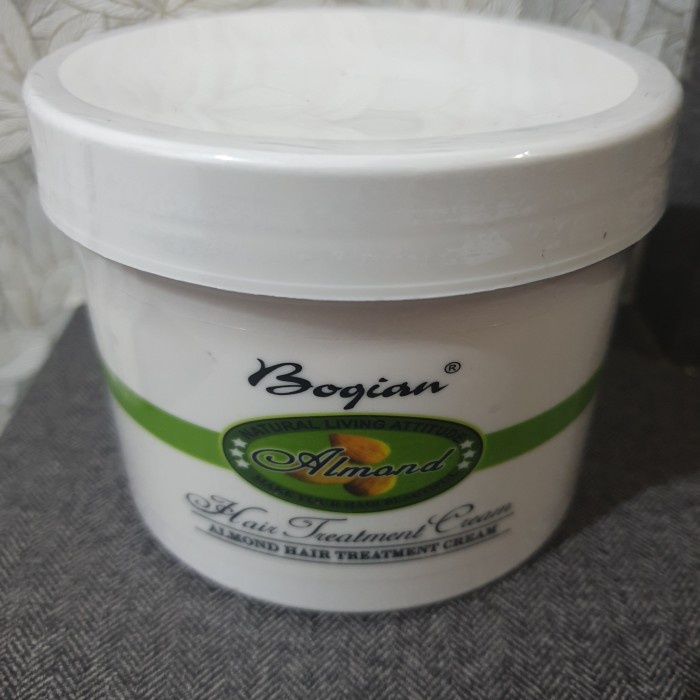 ✿ BISA COD✿ MASKER RAMBUT / ALMOND HAIR TREATMENT CREAM BOGIAN 500 ML