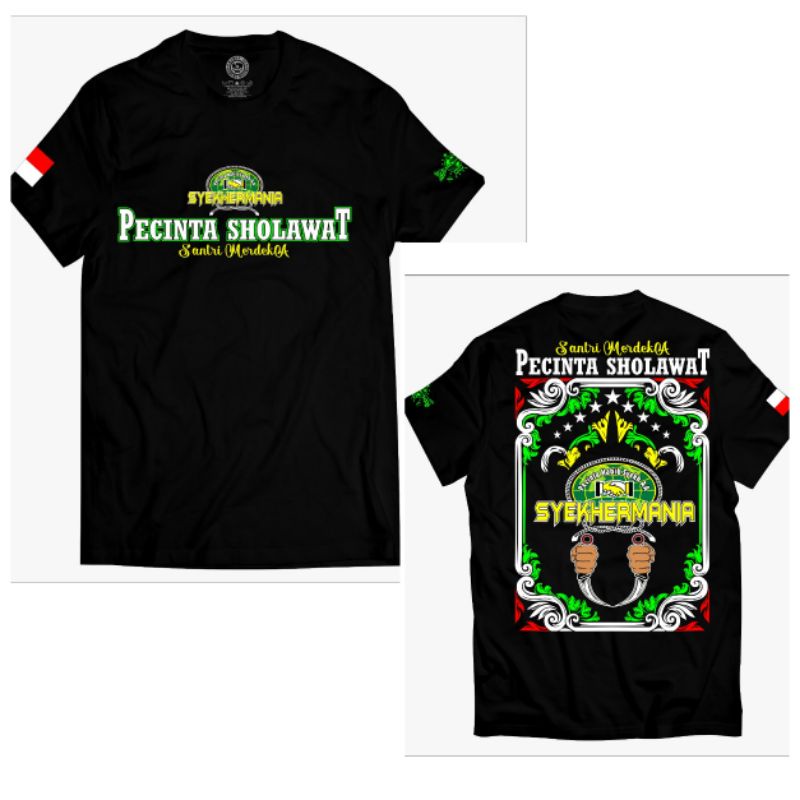 KAOS SYEKHERMANIA DISTRO TERBARU / KAOS HABIB SYECH / KAOS PENIKMAT SHOLAWAT