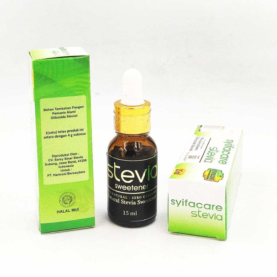 

HOT Product Stevia Sweetener Stefia Gula Cair Non Kalori Pemanis Alami !!!