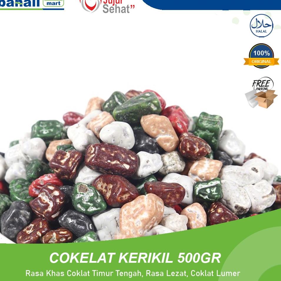 

❈ Cokelat Premium Kerikil 500gr Manis Crunchy Khas Turki Kualitas Cocok Untuk Souvenir & Buka Puasa ♡