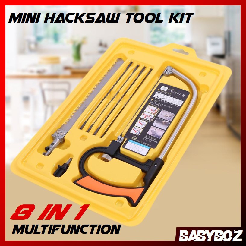 BABYBOZ - GERGAJI TANGAN Multifungsi Kerajinan Potong Triplek Besi Kayu Alumunium PCB Pipa Karbon