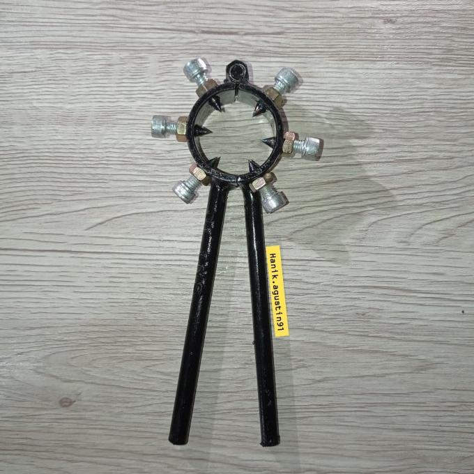 Tang Penitik Drat Lampu Alat Pres Mengencangkan Bohlam Lampu LED LHE