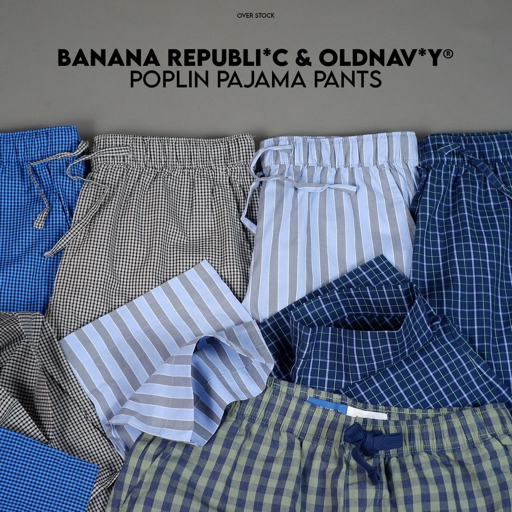 Banana Republi*c &amp; Oldnav*y Poplin Pajama Pants