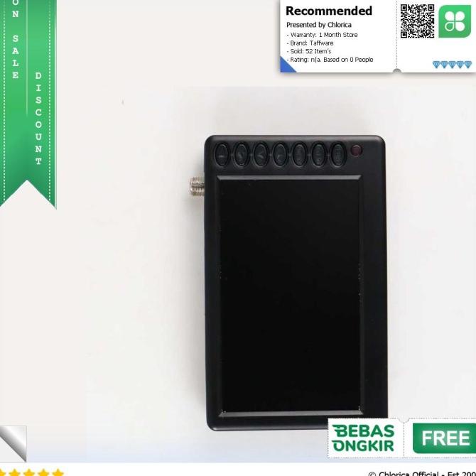 Cyancret LEADSTAR Portable HD TV Monitor 5 Inch DVB-T2 + Analog - D5