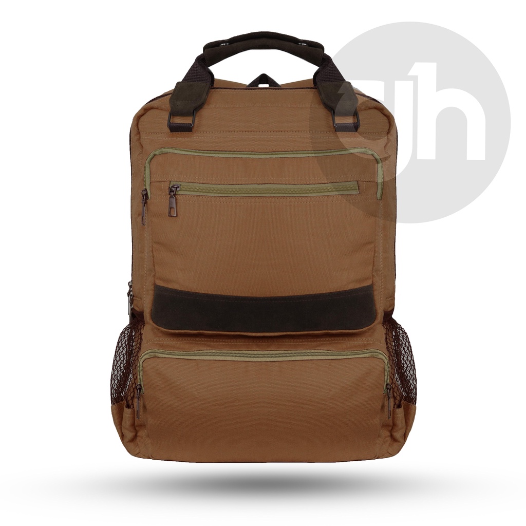 GH-Bag Tas Ransel Pria Wanita Tas Ransel Kanvas Monaco Backpack