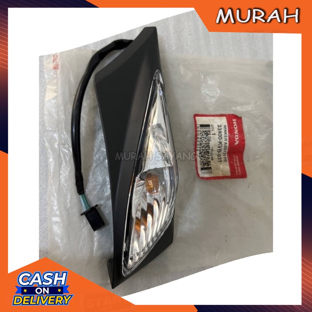 Lampu sen sein Ritting Reting riting Depan Kanan HONDA Vario 110 CW Old lama Karbu Original 33400-KV