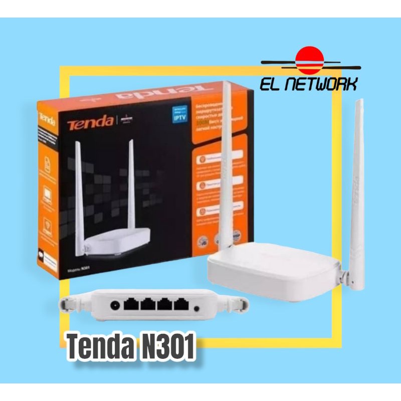 TENDA WIRELESS ROUTER N301