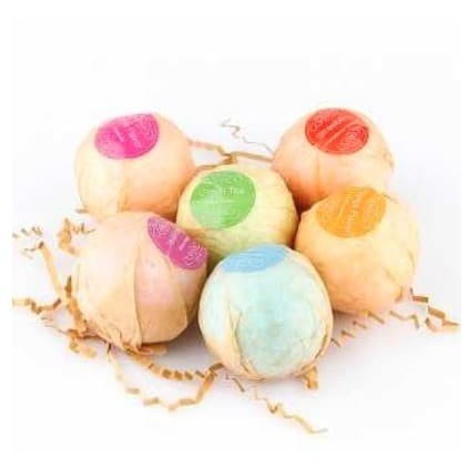 BAROKAH GAMIS 1 pcs Spa BathBomb Bath Bomb Salt Bathtube Essential Oil Aromatherapy