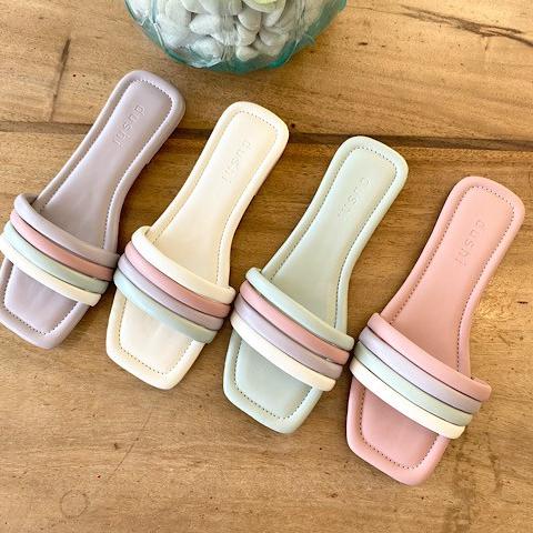 VIRAL DUSHI Claude flat - Sandal wanita