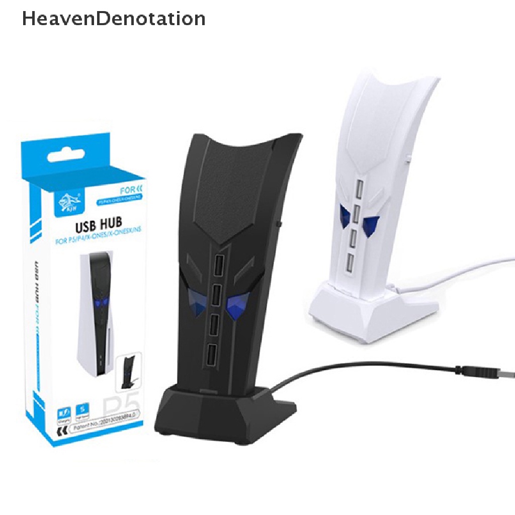 PLAYSTATION [HeavenDenotation] 4port USB Hub Expander Adapter USB Splitter Untuk Playstation5 4ps5 PS4 Xbox Series X Nintend Switch HDV