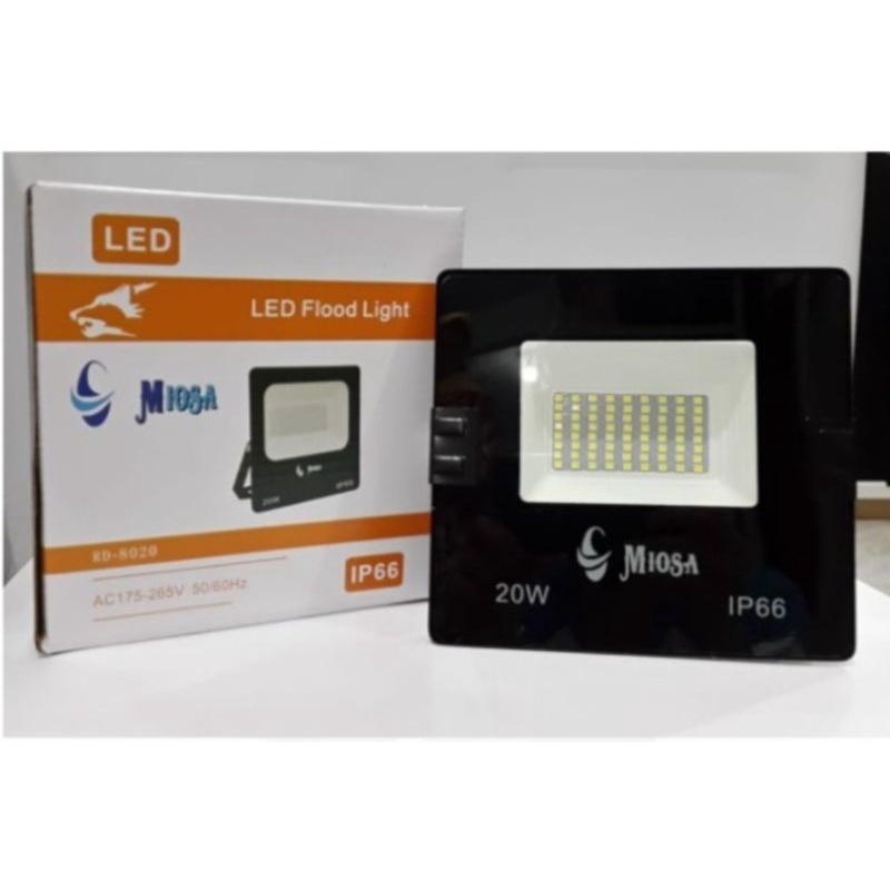 LED SOROT MERK MIOSA WARNA PUTIH dan KUNING 50/30/20/10 Watt