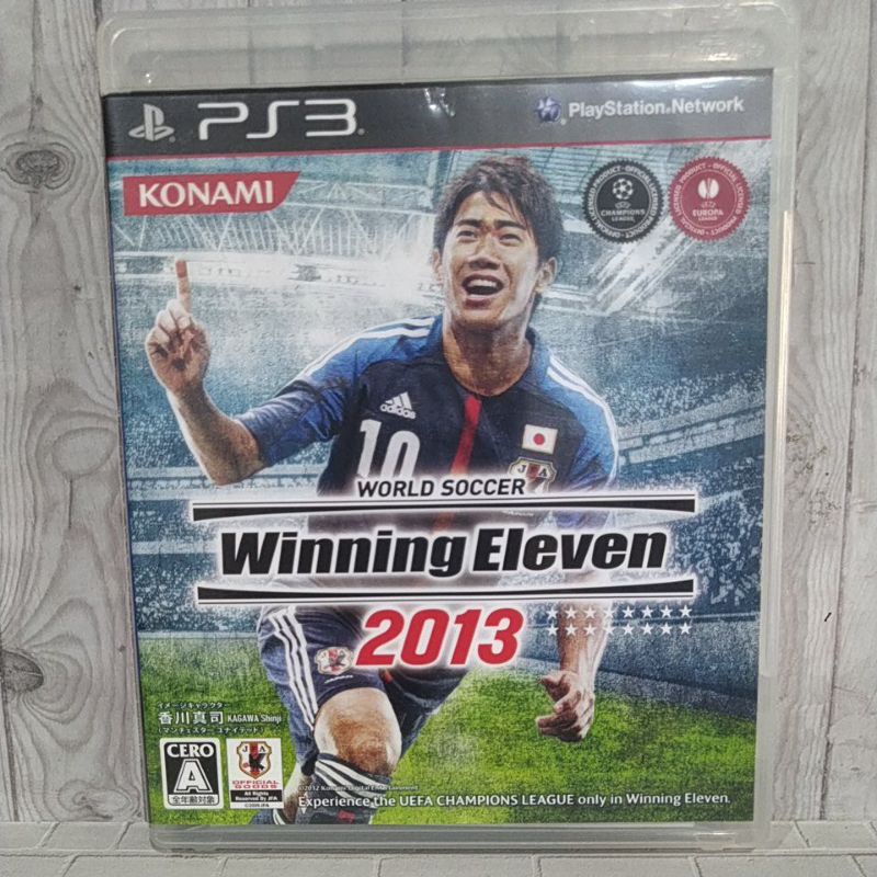 BD CD KASET ORIGINAL PS3 Winning eleven 2013 Usa Bahasa Inggris Lengkap manual book