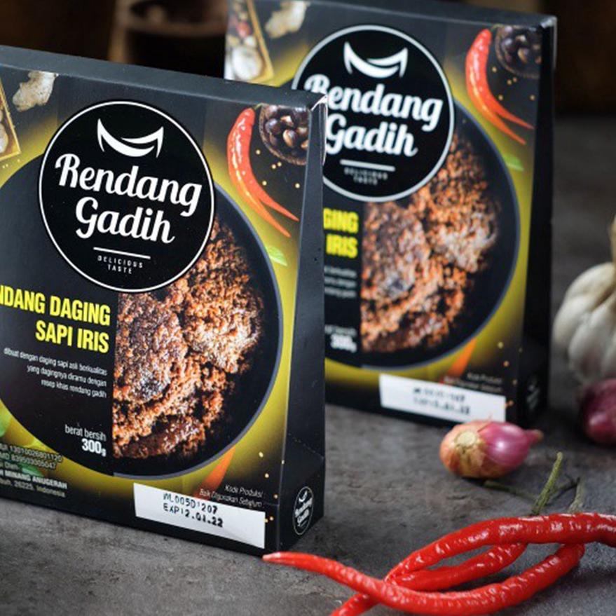 

♦ Rendang Daging Sapi Iris (250g) - Rendang Gadih ➻