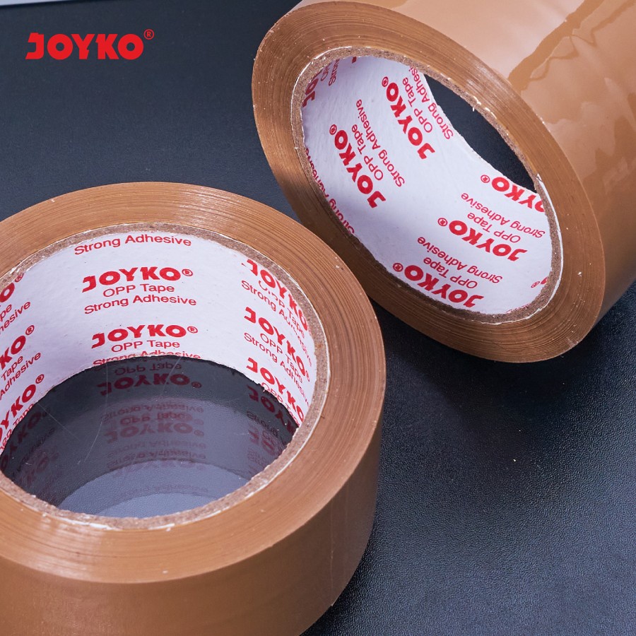 Lakban Coklat Joyko OPP Tape OPP-2A-80 48 mm x 80 m meter (87 Yard)