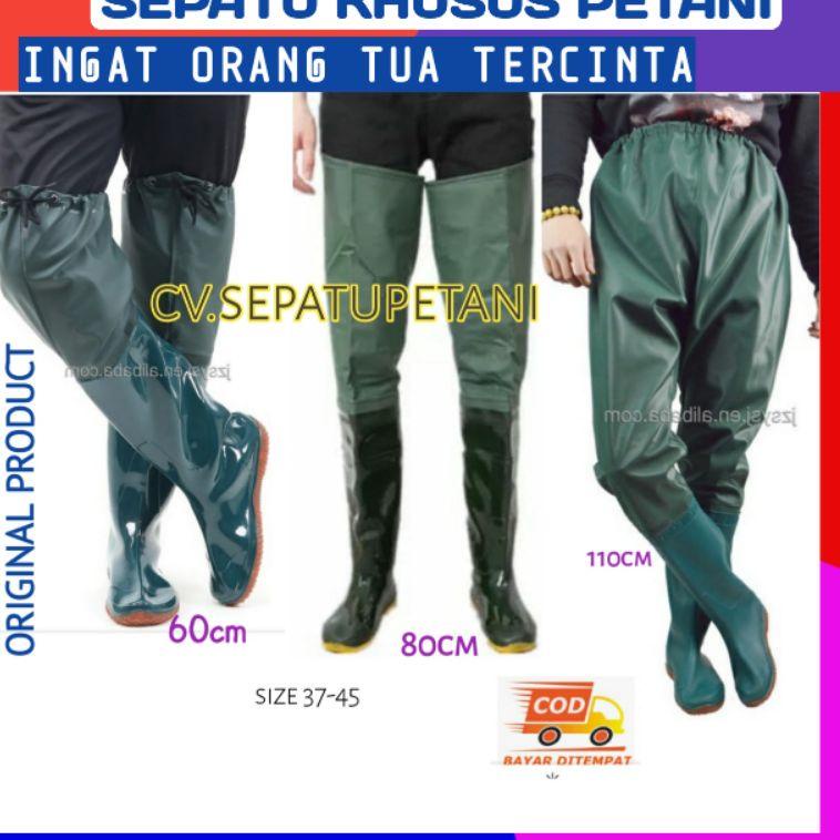 Big Sale Boot Boots But Pria Wanita Dewasa Karet Sawah Petani Taman Nelayan Ladang RaMancing Lumpur 