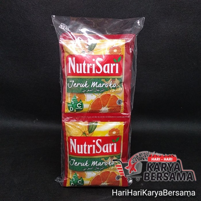 

NUTRISARI NUTRI SARI JERUK MAROKO SACHET PACK 10'S X 14GR
