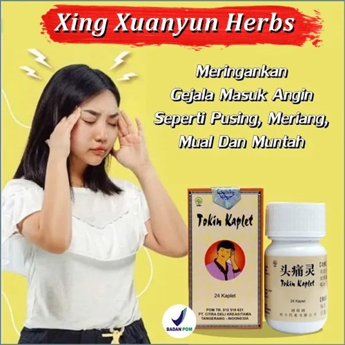 Xing xuanyun herbs obat tradisional cina sakit kepala pusing dan mual ampuh bpom