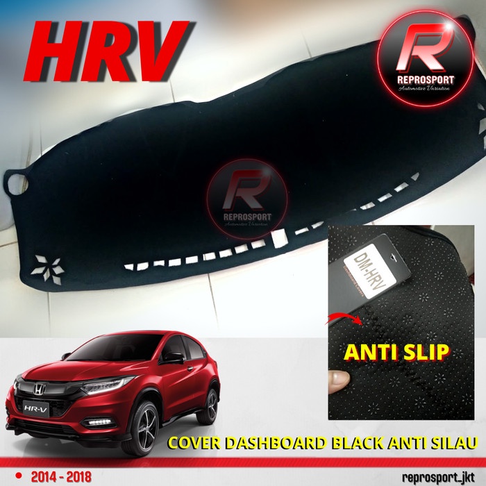 Hrv Cover Dashboard Black Anti Silau