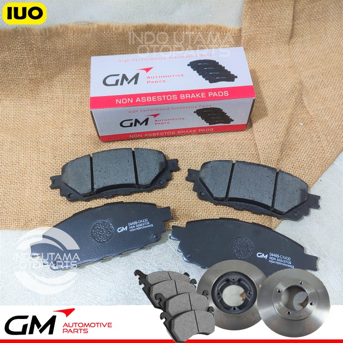 Kampas Rem Innova Reborn Hilux Revo Brake Pad GM