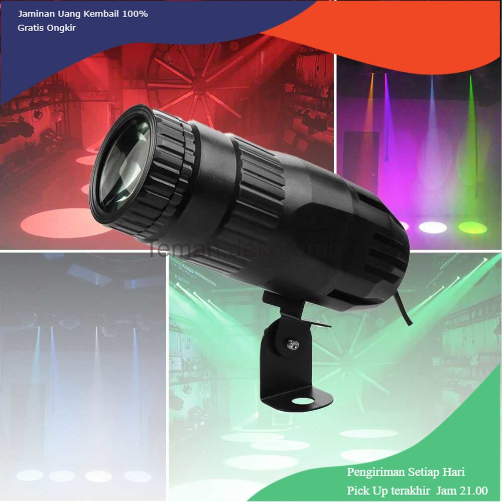 TD - LMP ALIEN Lampu Sorot LED RGB Spotlight EU Plug 220V 15W - 15RGBW