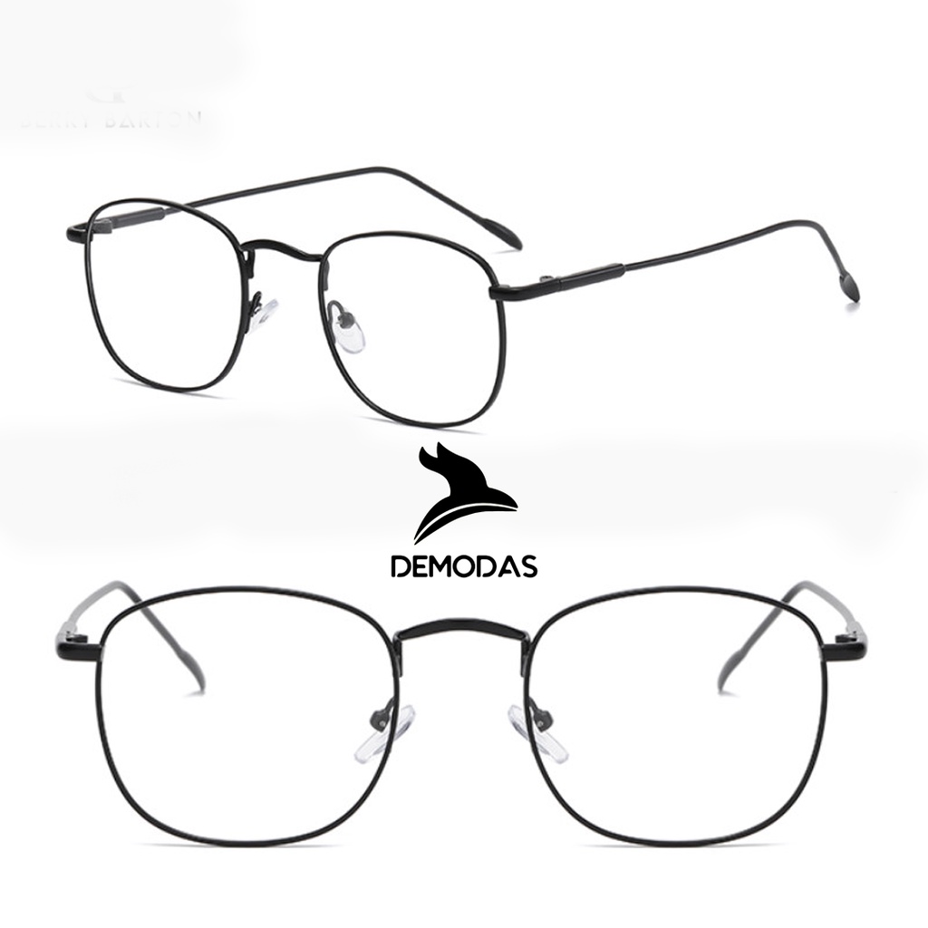 DEMODAS DG8261 Kacamata Lensa Photocromic Bluecromic Antiradiasi Blueray Minus Normal Silinder