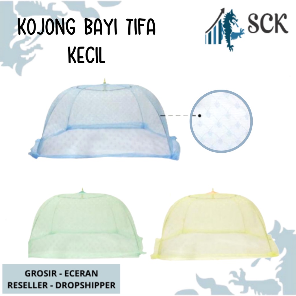 Kojong Bayi TIFA KECIL  / Perlengkapan Bayi / Kojong Balita / Kelambu Bayi - sckmenwear GROSIR