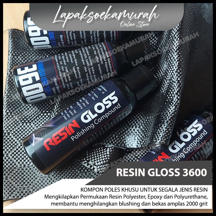 RESIN GLOSS Kompon Poles Resin 100 Ml