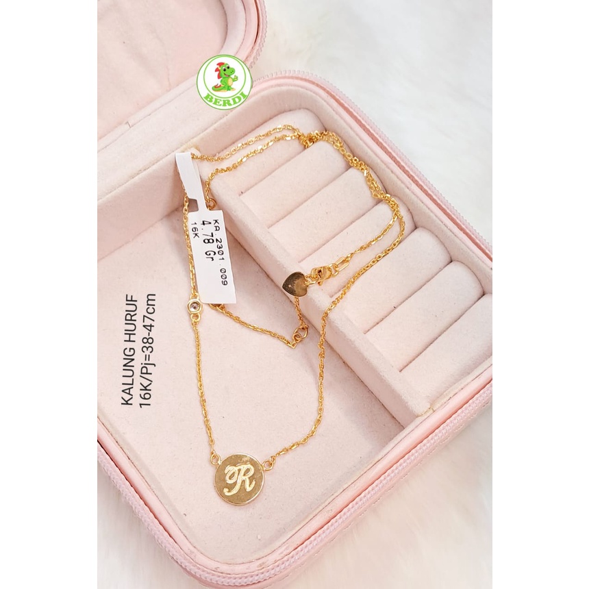 Kalung wanita dewasa variasi set liontin kadar 700 16k