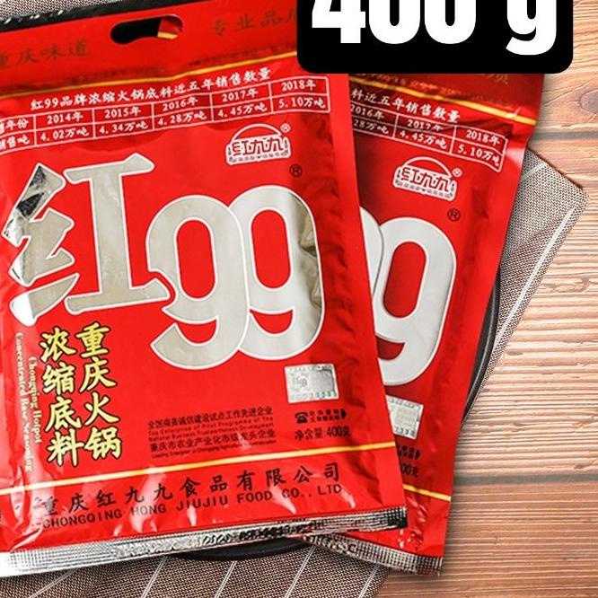 

✬ Bumbu Hotpot Red 99 Base Hong 400g spicy sichuan ♨