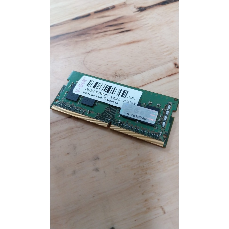 Sodimm DDR4 8GB PC 17000 / 2133MHz 16 GB 2133 MHz V-GEN RAM
