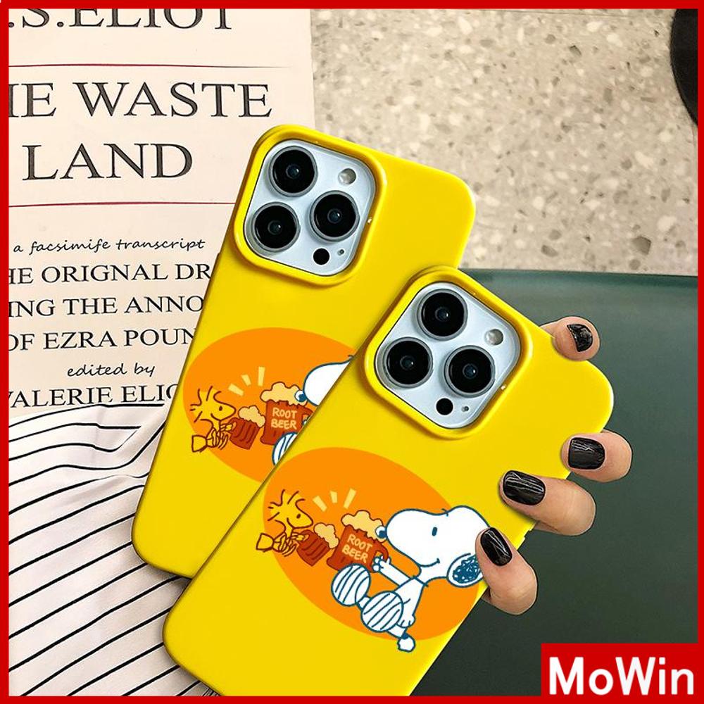 For iPhone 14 Pro Max iPhone Case Yellow Glossy TPU Soft Case Camera Protection Shockproof Cartoon Cute Compatible with iPhone 13 Pro max 12 Pro Max 11 xr xs max 7Plus 7 8