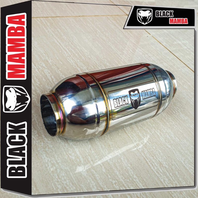 Resonator Matic Original Black Mamba Knalpot Mobil Resonator Knalpot Mobil Resonator Mobil Agya Ayla