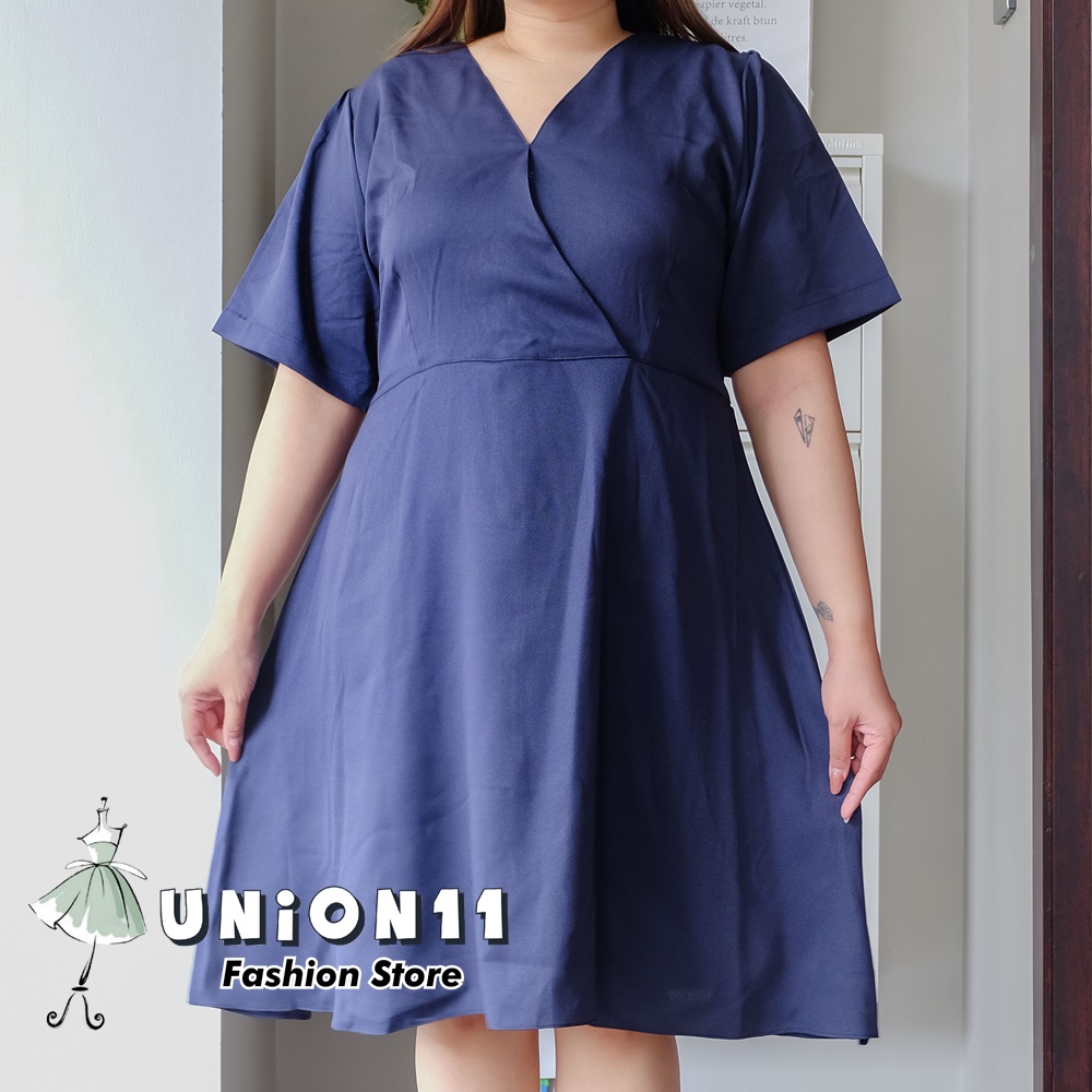 UNION11 - DRESS WANITA JUMBO XXXL / DRESS JUMBO WANITA LD 120 / BAJU JUMBO WANITA / DRESS BIG SIZE WANITA OHARA