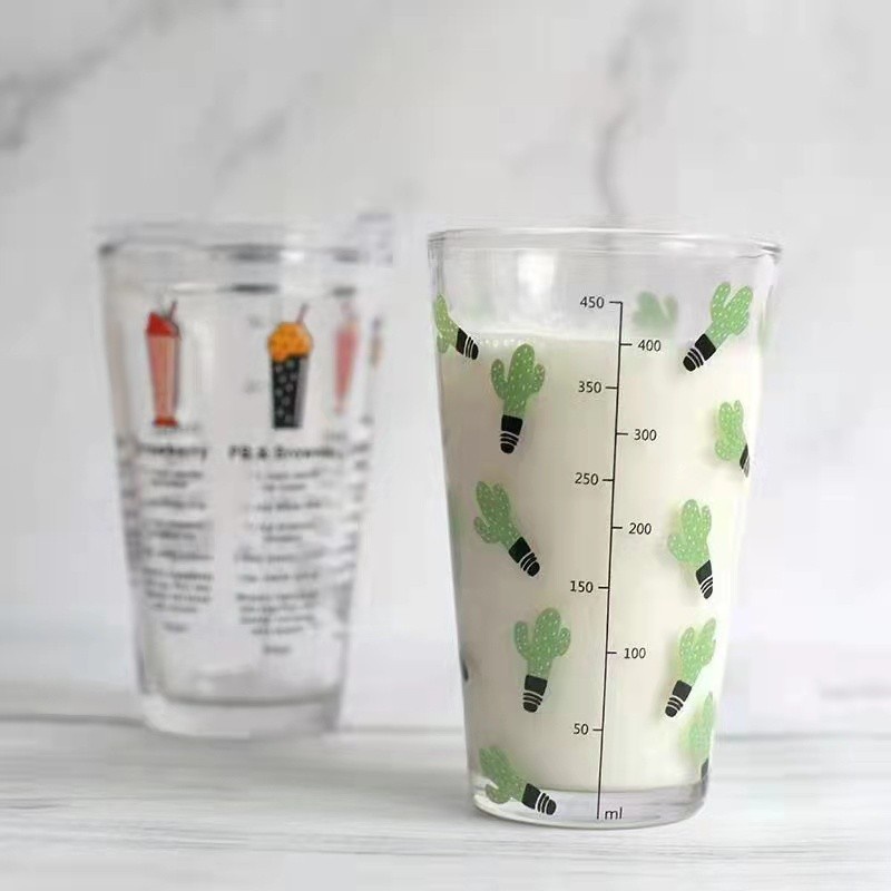 Gelas Minum Anak Susu Jus Air / Mug Tumbler Lucu GRATIS SEDOTAN / gelas ukur