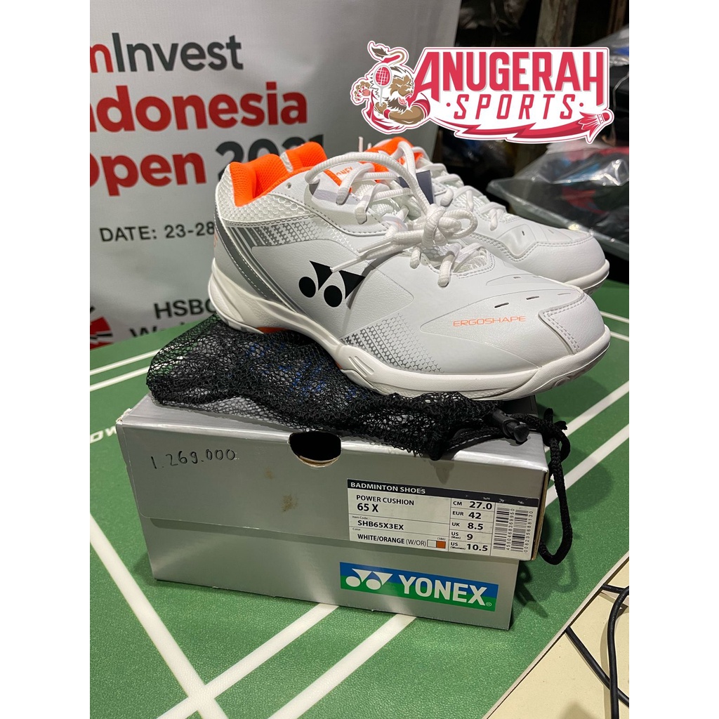Sepatu Badminton Yonex POWER CUSHION 65 X 3 (SHB 65 X3EX) ORIGINAL